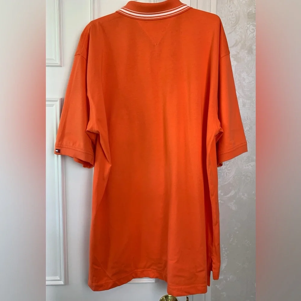 Tommy Hilfiger Clemson Orange Polo Shirt - Picture 4 of 7